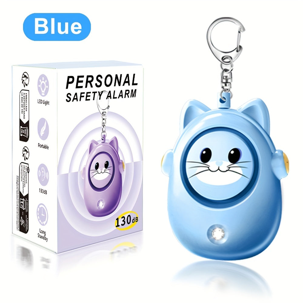 1pc Personal Safety Alarm For Women, 130 DB Loud Self Siren With LED Strobe Light, Personal Security Safe Device, Alarms For Women Elderly